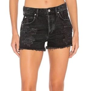 Agolde Jaden distressed shorts